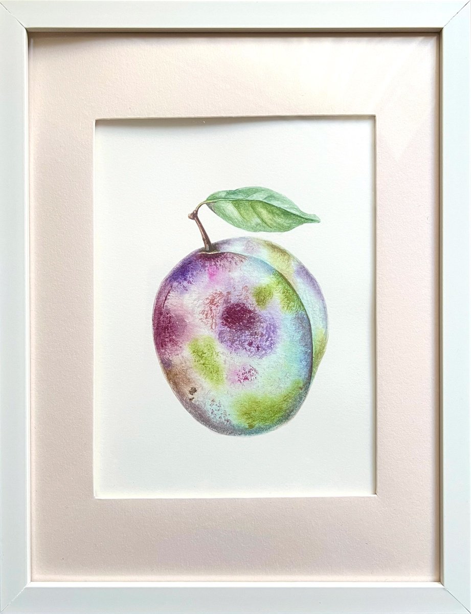 Juicy Plum by Tetiana Kovalova