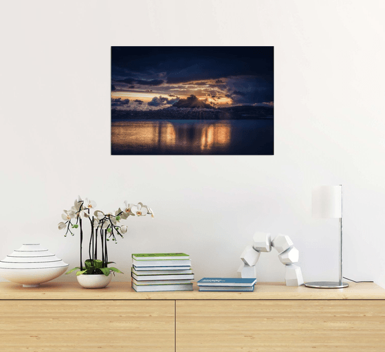 View from Tresco Isles of Scilly Sunburst