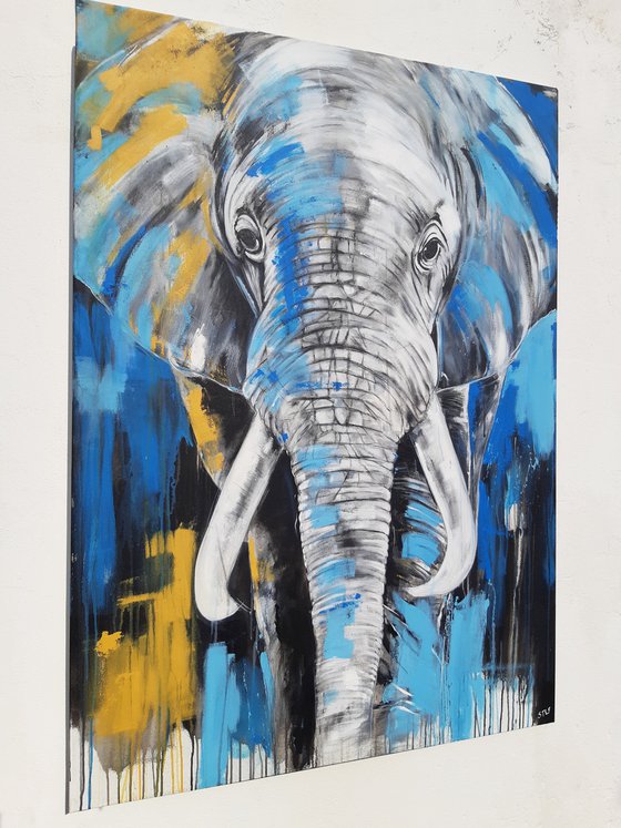 ELEPHANT #13 - Work Series 'One of the big five'