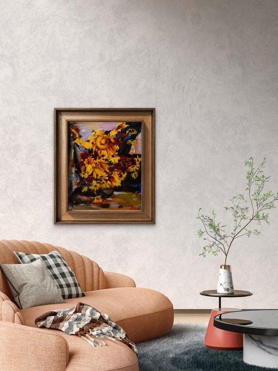 Sunflowers — After Nikolai Fechin