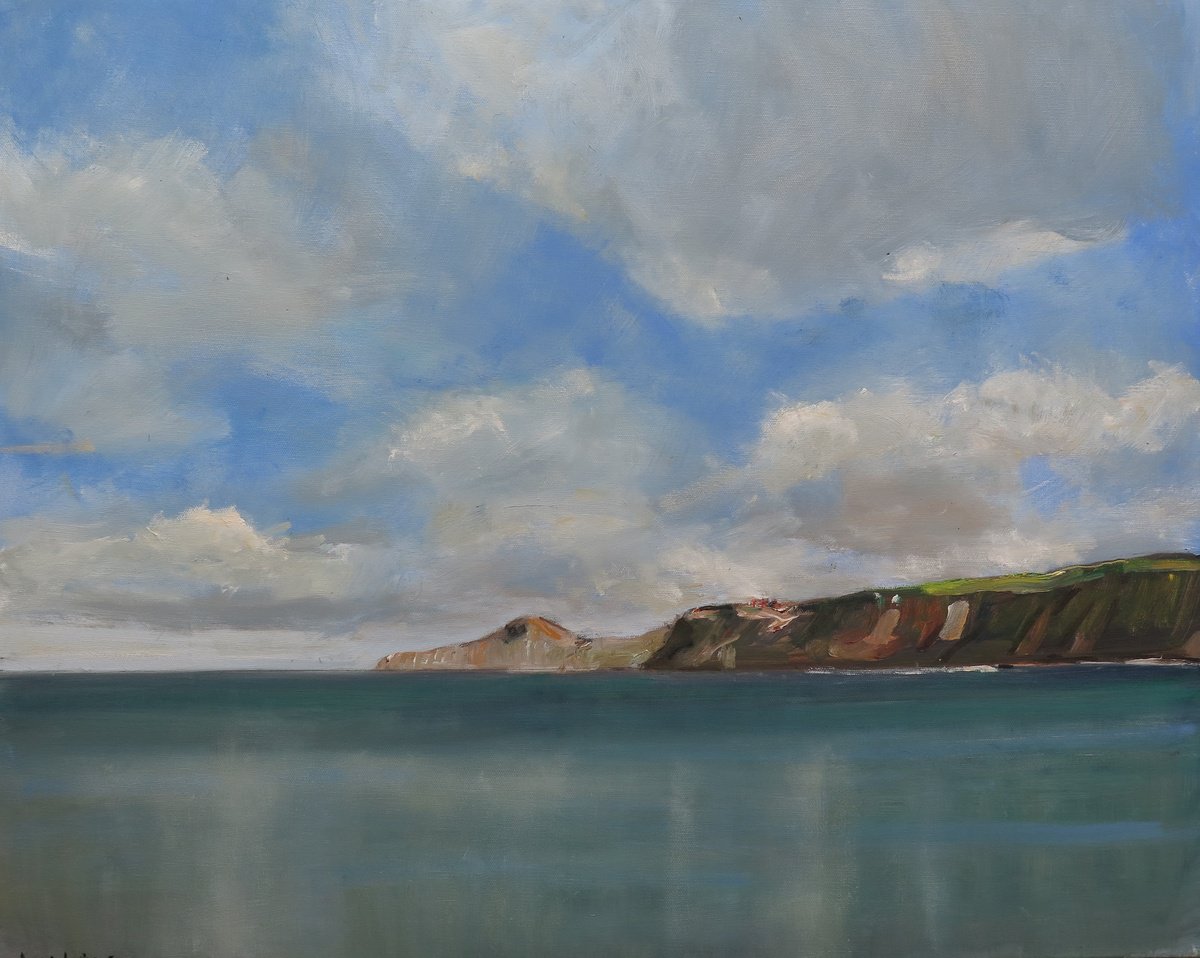 Runswick Bay, Sept 21. by Malcolm Ludvigsen