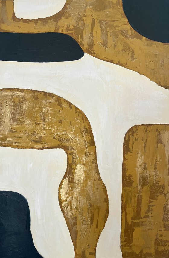 Golden River 60x90x2 cm
