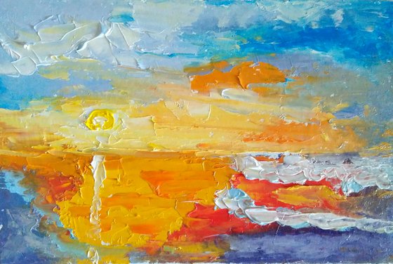 Abstract Seascape