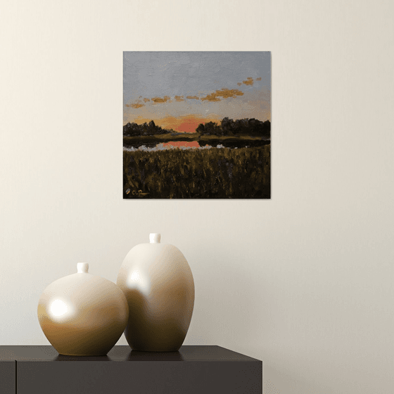 Impression. A quiet evening.