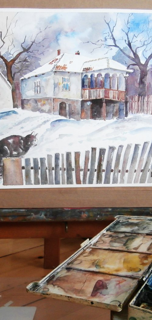WINTER SCENE by Zoran Mihajlović Muza