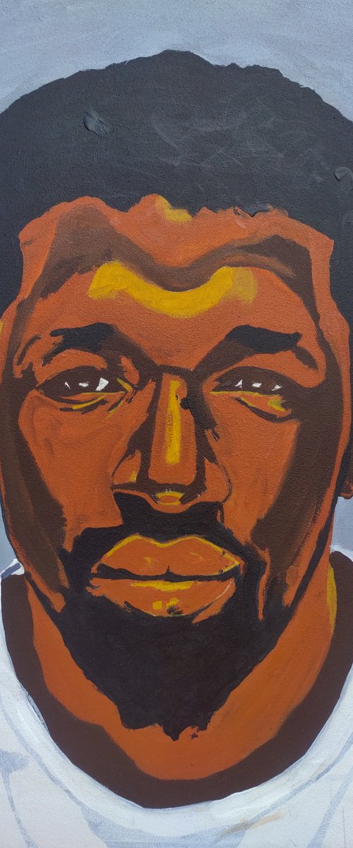 Portrait Of Oladiimeji by Emmanuel Akolo