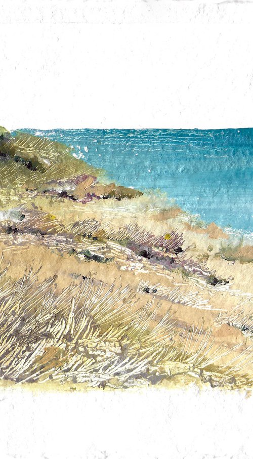 Summer Cliffside by Gozde Temiz Istanbul