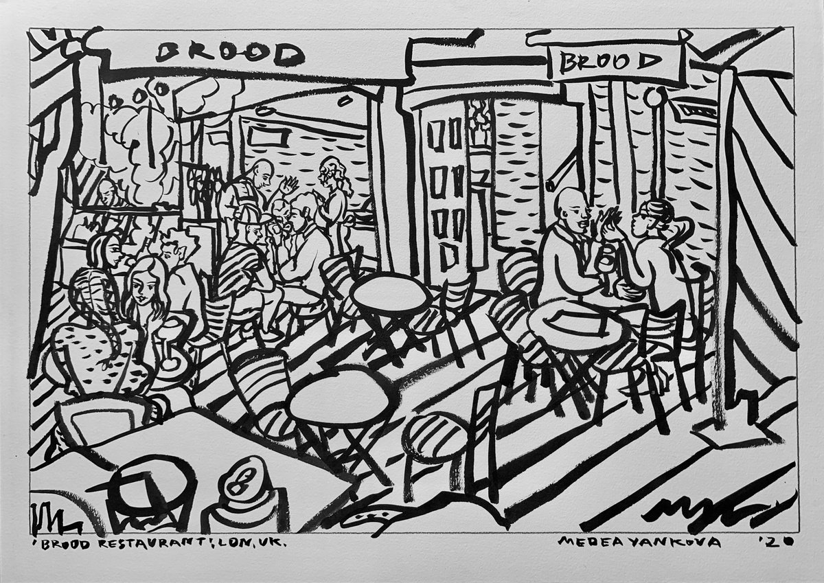 Brood Restaurant, LDN, UK by Medea
