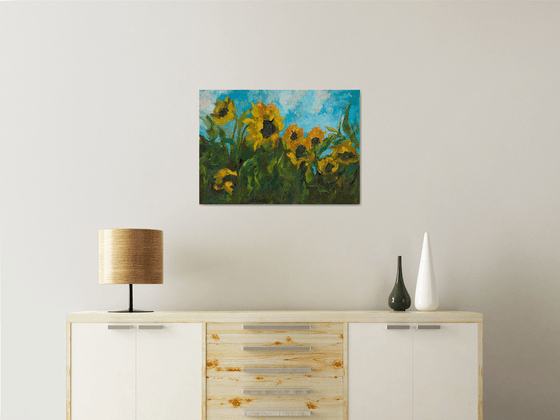 Ukrainian Floral Art — Sunflower Fields
