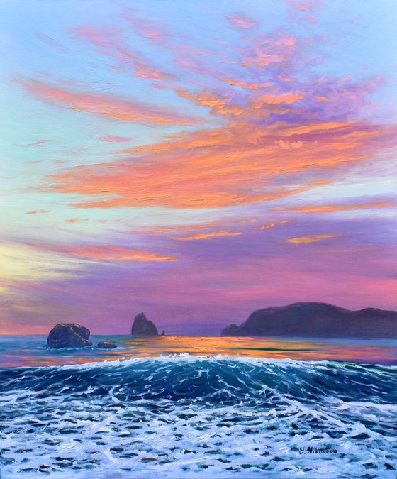 Evening by the Sea