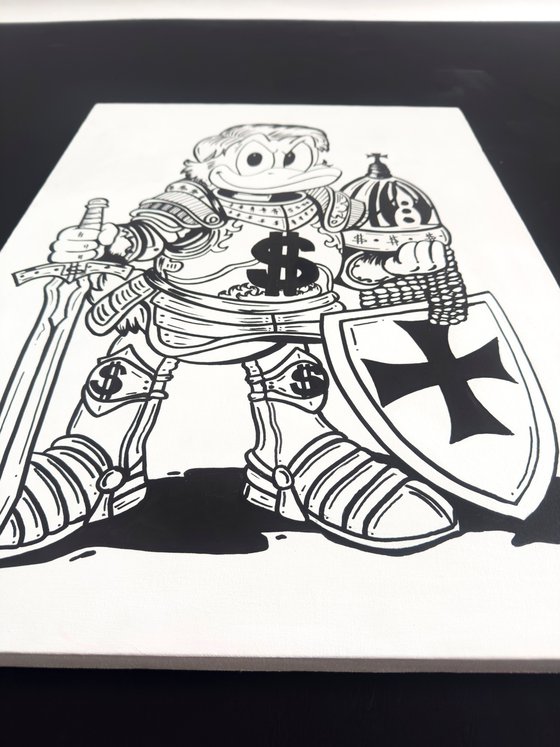 Ready for this new adventure - Scrooge Knight