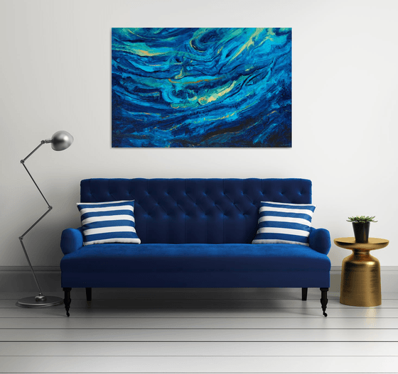 Endless Ocean  100x150cm