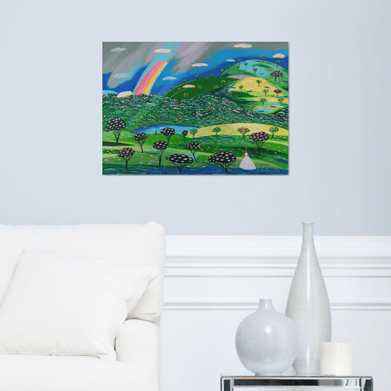 Beyond The Rainbow Hills