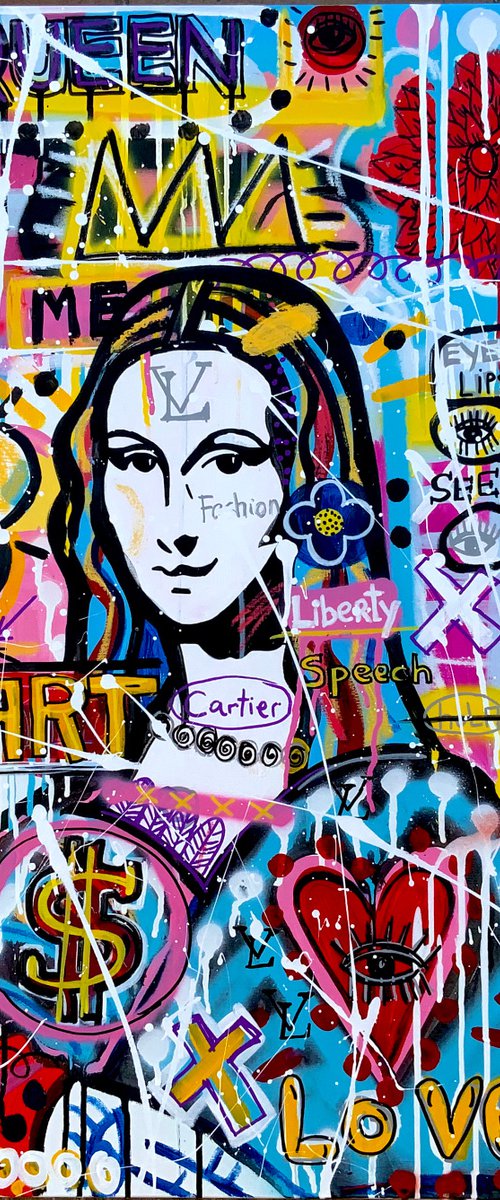 Liberty Monalisa by Mercedes Lagunas
