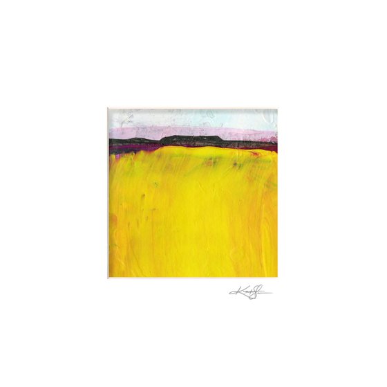 Mesa 133 - Southwest Abstract Landscape Painting by Kathy Morton Stanion