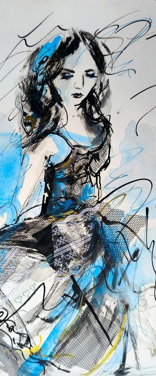 Les Muses Series by Antigoni Tziora