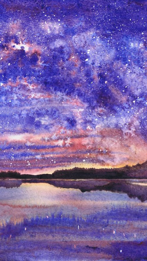 A Thousand Stars Over the Lake by Michele Wallington