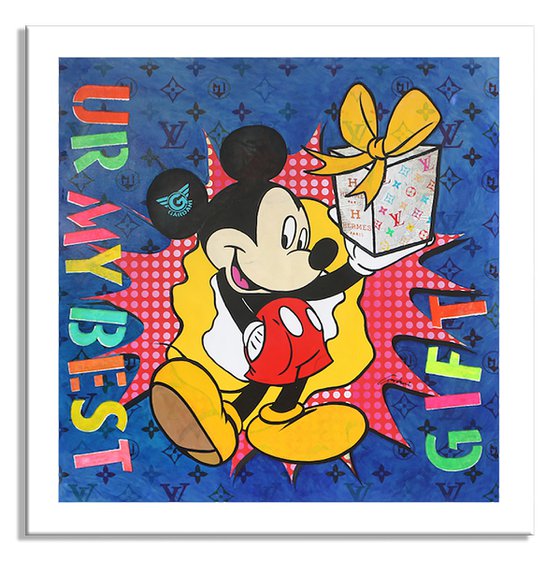 Mickey U R My Best Gift