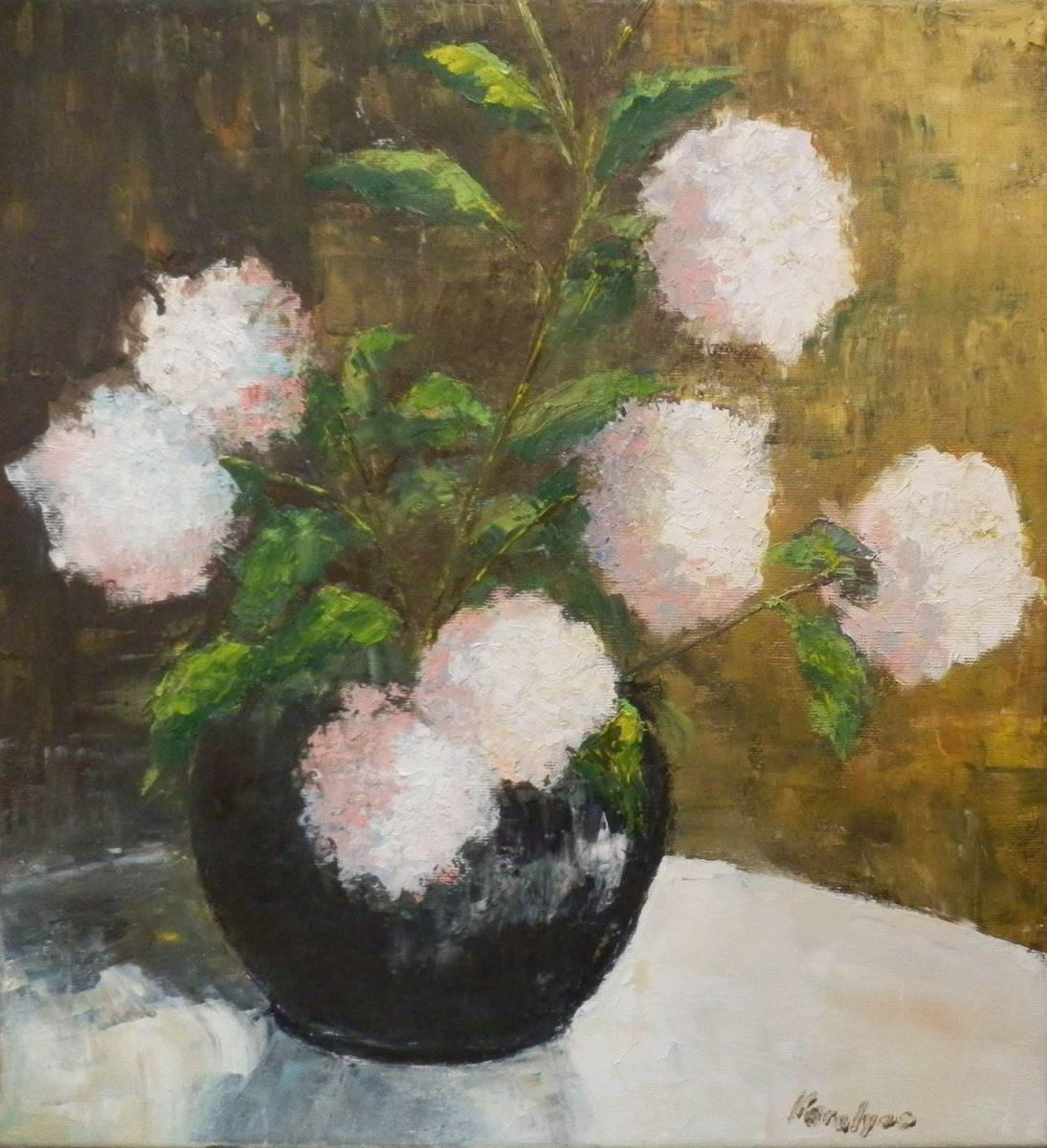HYDRANGEAS by Maria Karalyos