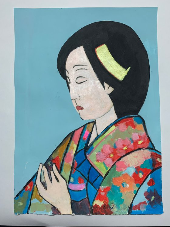 Japanese beauty. Geisha. #1