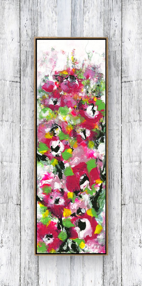Enchanting Blooms 15 - Floral Painting by Kathy Morton Stanion