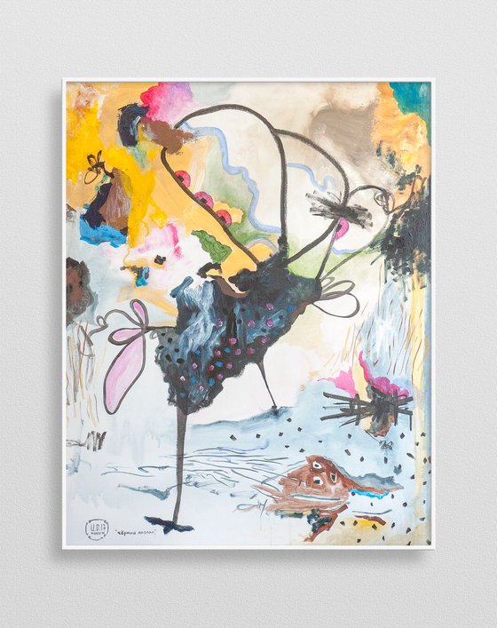 Black peacock