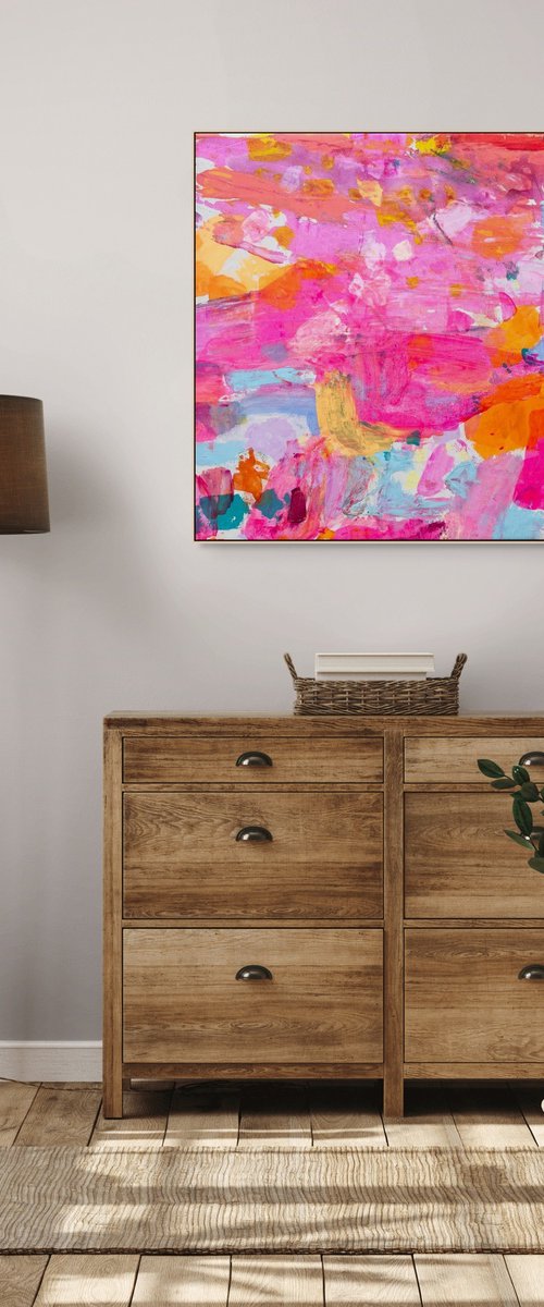 'Into The Pink II' by Kathryn Sillince