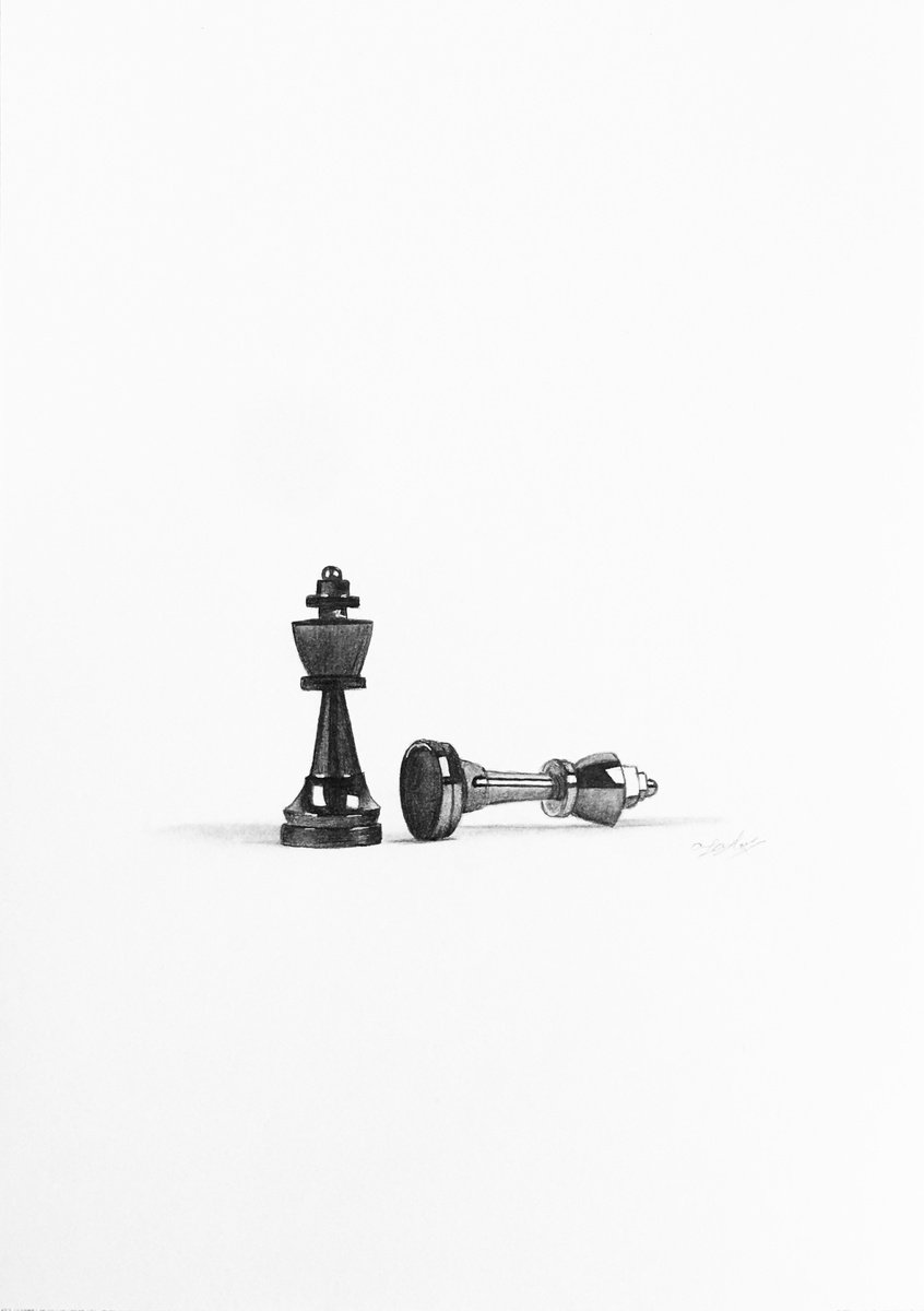 Chess pieces by Amelia Taylor