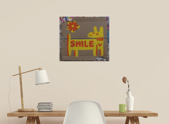 SMILE 40x49cm (teachings of my dog)