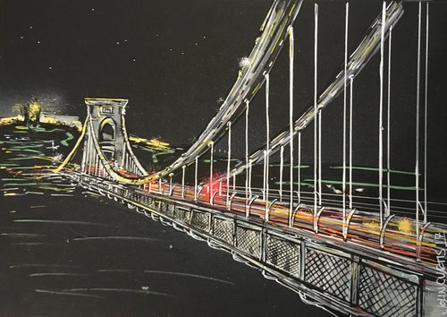 Suspension Bridge by John Curtis