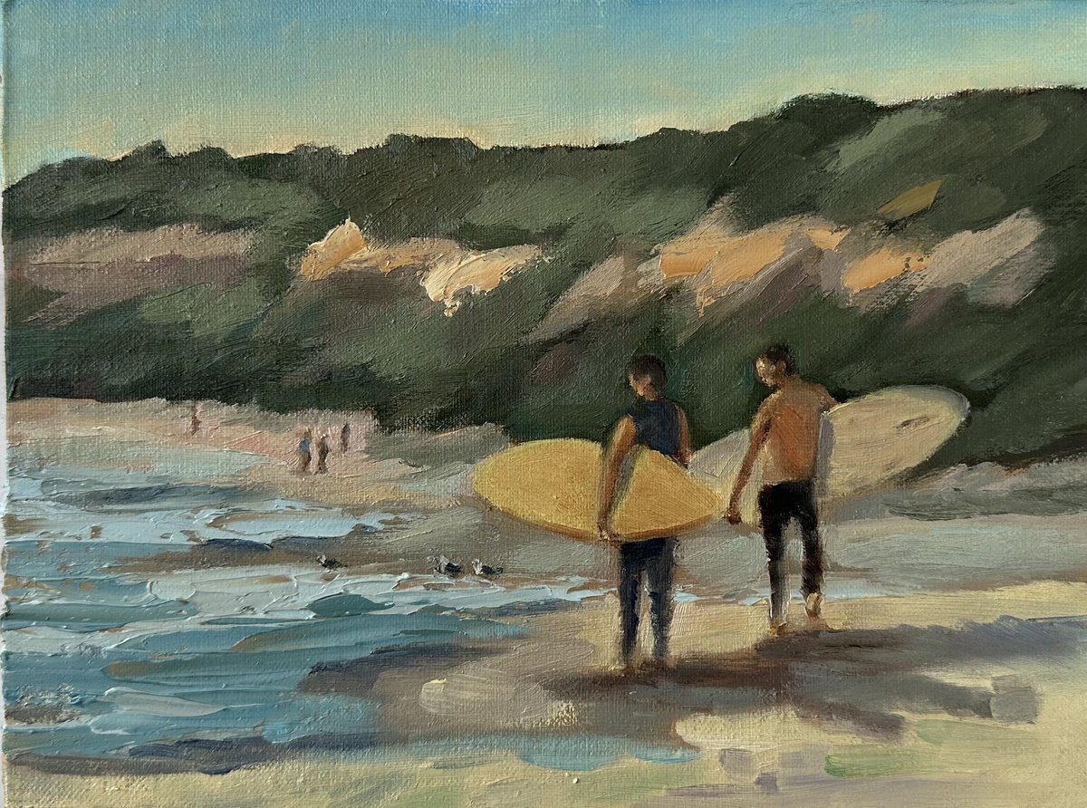 Surfing Buddies by Grace Diehl