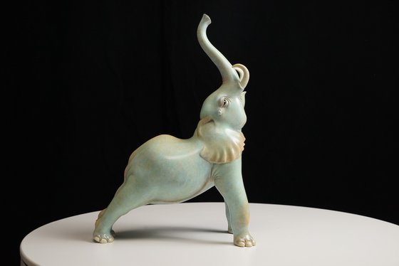 The Elephant’s Morning Stretch