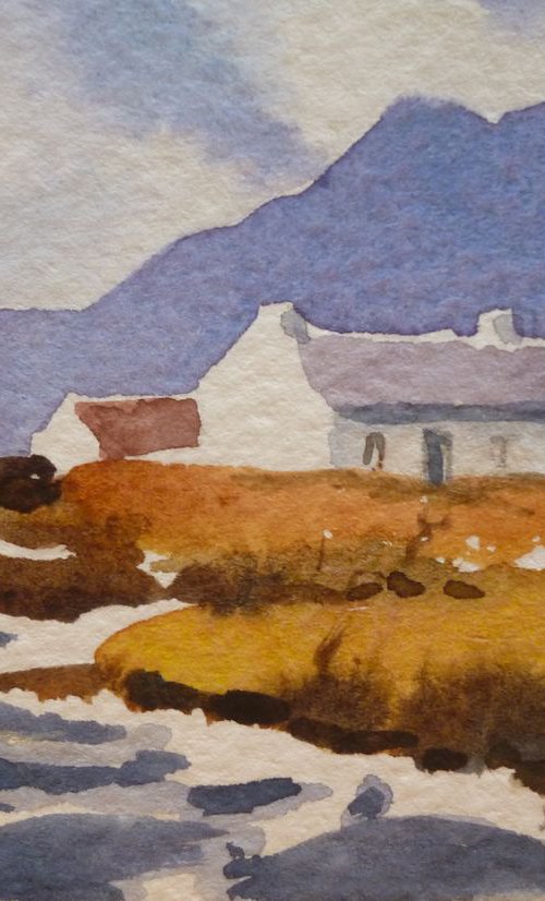 Achill Cottage, West of Ireland by Maire Flanagan