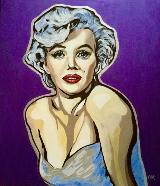 Marilyn Monroe. 50% OFF SALE. Goddess of Hollywood. Movie star. MODERN URBAN ART OFFICE ART DECOR HOME DECOR GIFT IDEA