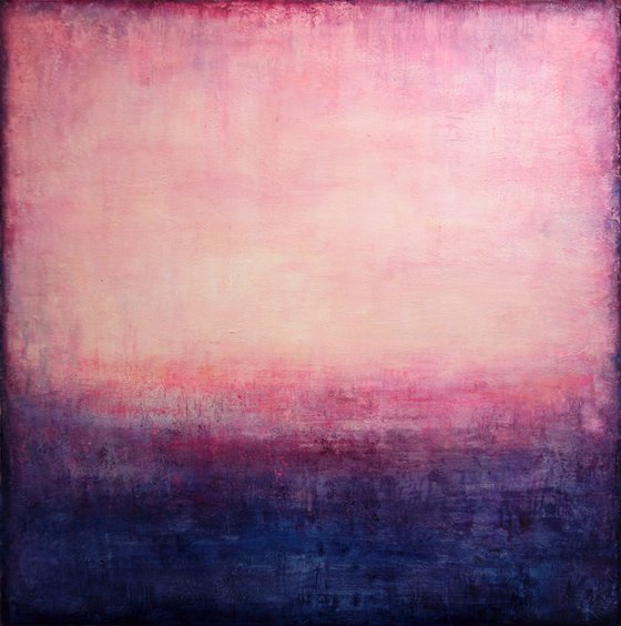 Abstract Sunset Landscape