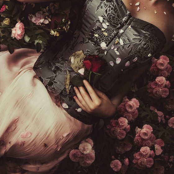 Fine Art Photography Print, Sleeping Beauty, Fantasy Giclee Print, Limited Edition of 25