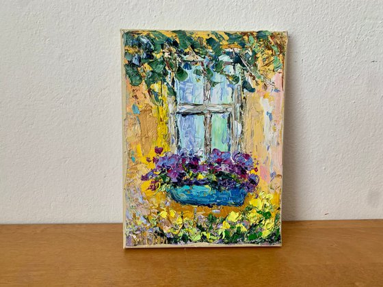 Window in bloom