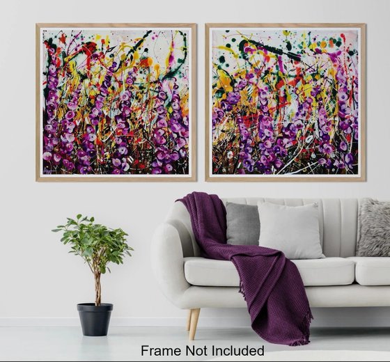 The Wild Floralia Diptych