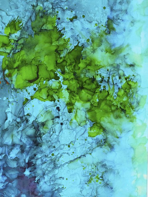 Greenish Blue by Donna Starnes
