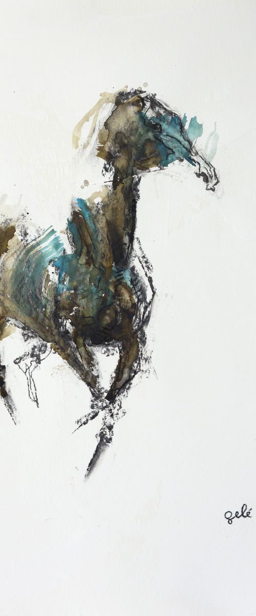 Equine Nude 85t by Benedicte Gele