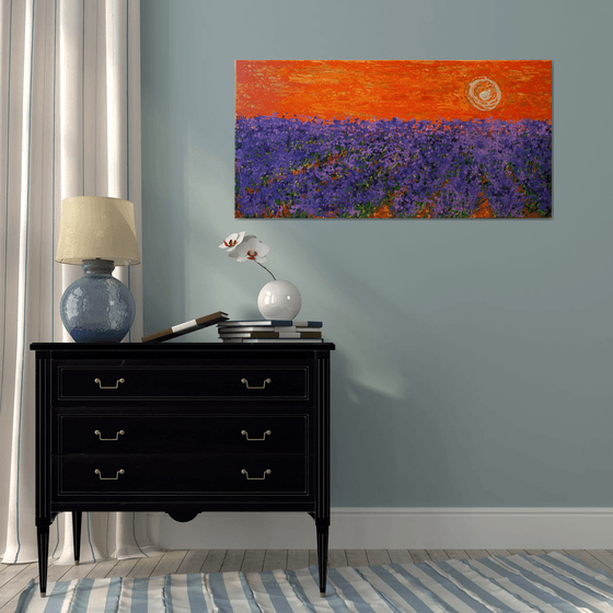 Evening Lavender Rhapsody... /  ORIGINAL PAINTING