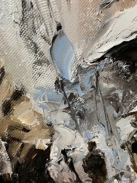 Love couple, shared path.