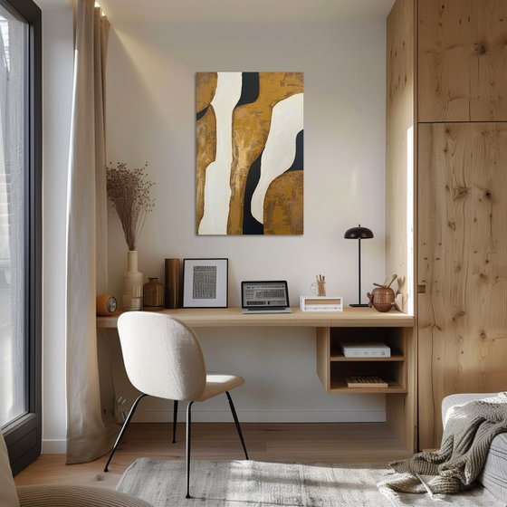 Golden River 60x90x2 cm