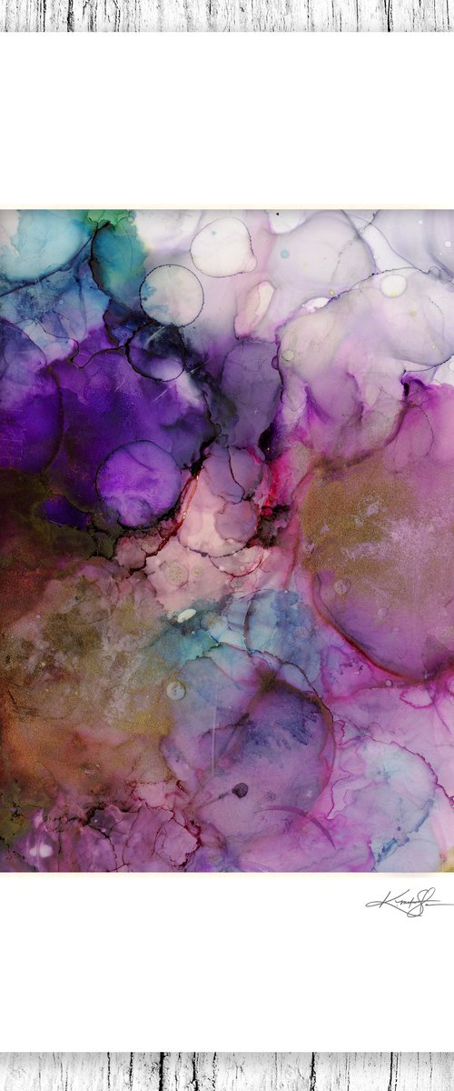 Color Journey 39 - Mixed Media Abstract Painting by Kathy Morton Stanion by Kathy Morton Stanion