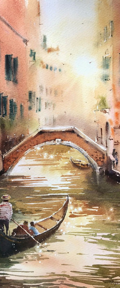 Venice canal by Eugenia Gorbacheva