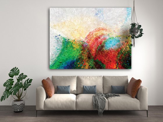 Vibraciones/XL large original artwork