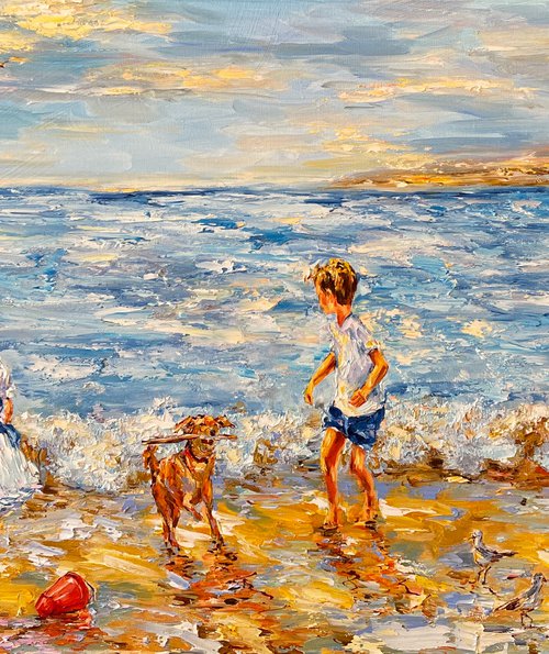 By the sea by Diana Malivani