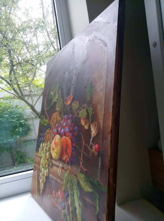Still life with fruit