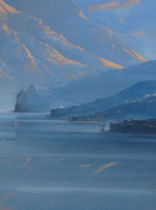 PAISAJE IMPOSIBLE    100x55 cm by Rafael Carrascal