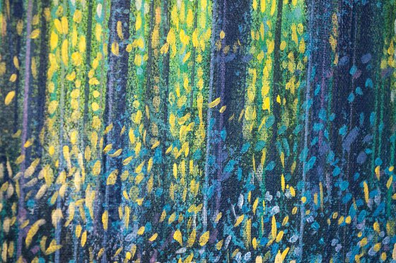 Spring Forest Trees